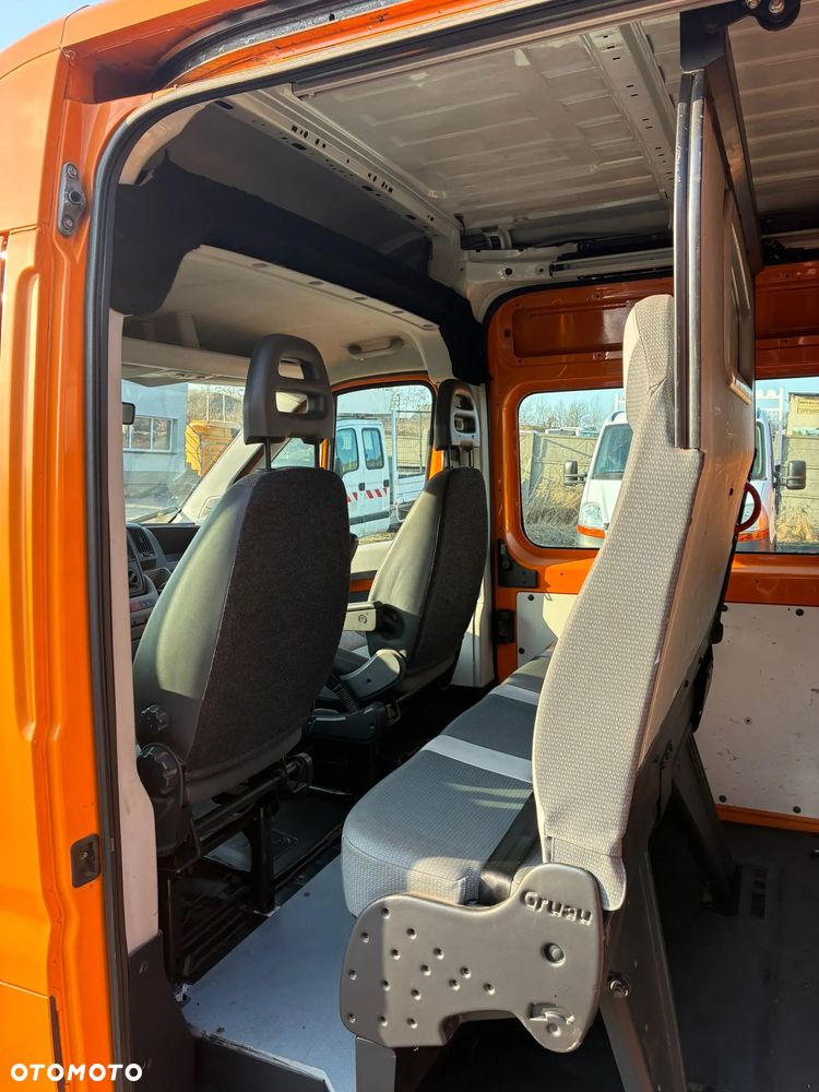 Peugeot Boxer 4x4 Dangel Brygadówka 6 Osobowa Klima L3H2 2 x Drzwi Przesuwne - 16