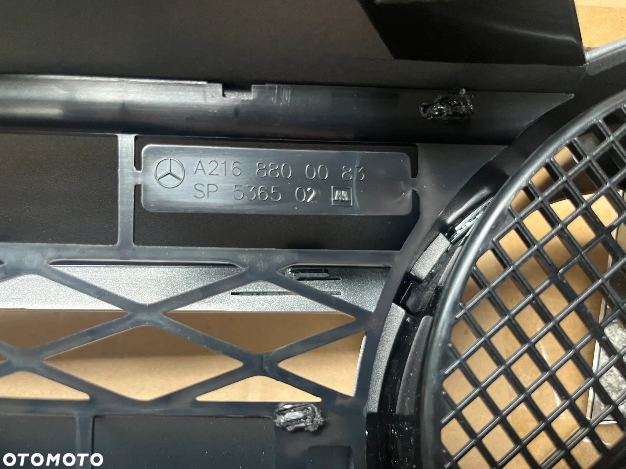 Nowa original atrapa grill a2168800083 mercedes cl w216 2006-2010 - 4