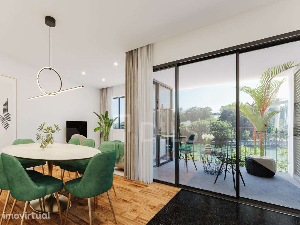 Apartamento T3 com varanda e garagem junto ao Rio Douro - Grande imagem: 3/64
