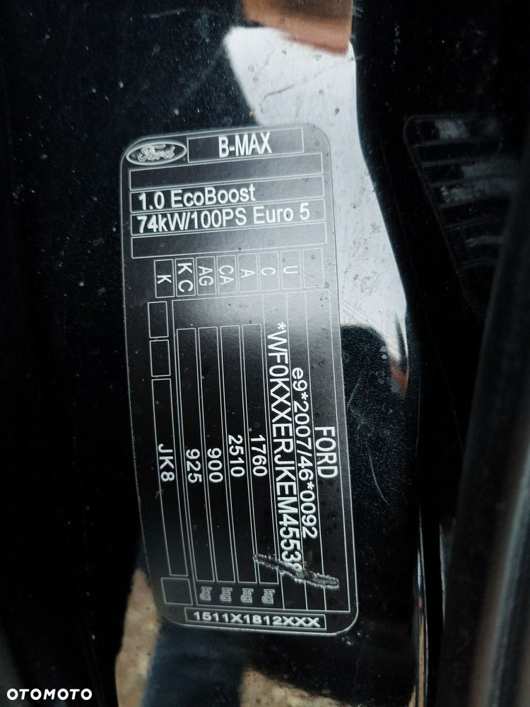 Ford B-MAX 1.0 EcoBoost SYNC Edition - 13