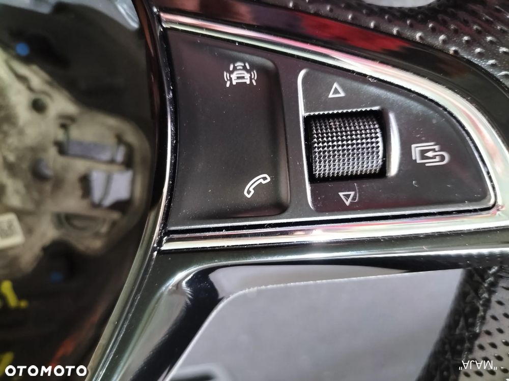 SKODA OCTAVIA III LIFT 565419091E 5E0419685A SKÓRZANA MULTIFUNKCYJNA KIEROWNICA DSG ŁOPATKI MULTIFUNKCJA SKÓRA ORYGINAŁ - 13