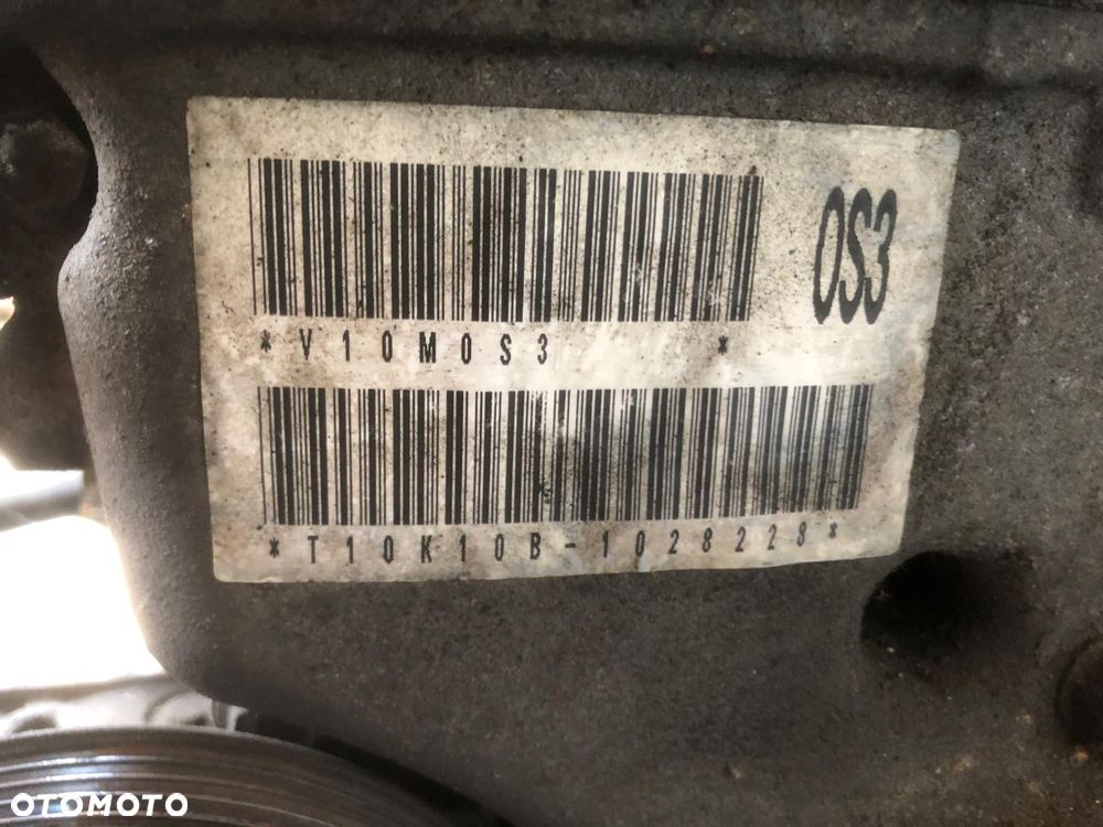 OPEL AGILA B 1.0B SILNIK BENZYNOWY K10B V10M0S3 SILNIK MOTOR SŁUPEK K10B V10M0S3 - 2