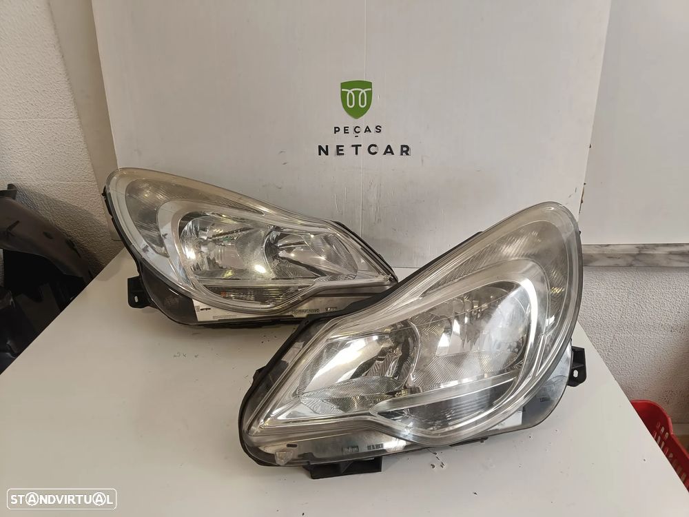 Farol óptica Opel corsa D 2012 - 3