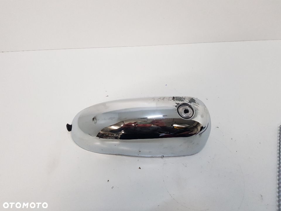 Daelim VT 125 Dekiel Prawy Schowek Chrom Jajko - 4