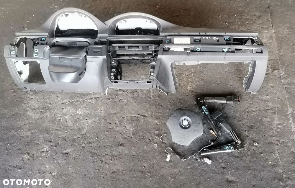BMW 3 E91 11r LIFT DESKA ROZDZIELCZA AIRBAG NAPINACZE - 1