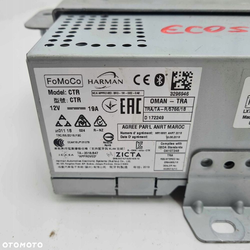 ford ecosport ii lift radio navi gps nawigacja - 3