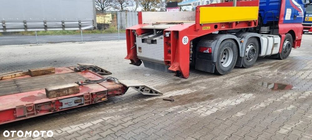 Doll DOLL naczepa 3 osiowa typu tiefbett, odpinany balkon, rozciągana - 6