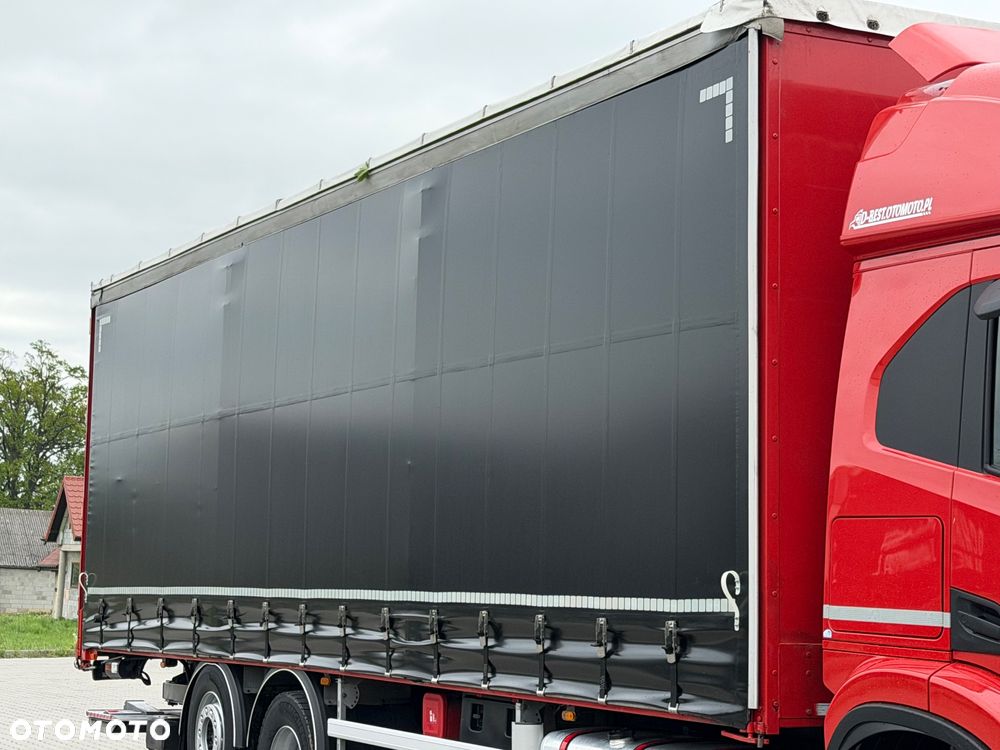 Iveco S-WAY 460 / FIRANKA / WINDA / 24 EUROPALETY / 6x2 / 3 OŚ PODNOSZONA I SKRĘTNA / SYPIALKA / AUTOMAT / 2021 ROK / SPROWADZONY - 18