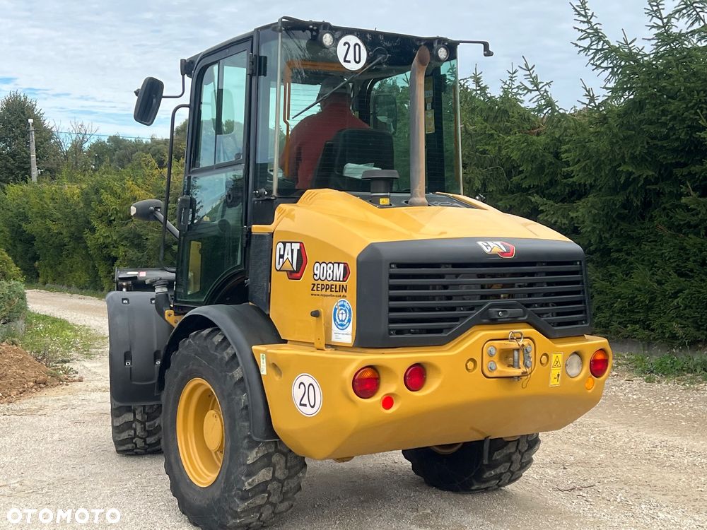 Caterpillar ŁADOWARKA CAT 908M 21r łyżka szczęka widły krokodyl 906 907 H przegubowa łamana Catepillar - 22