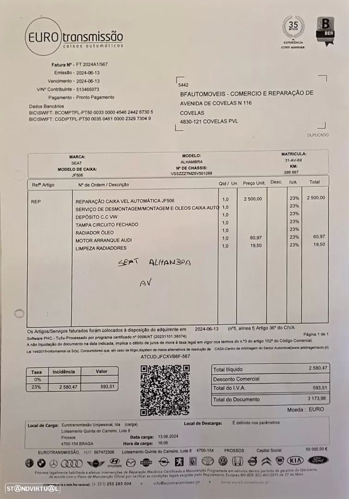 SEAT Alhambra 1.9 TDI Stylance Tip. - 45