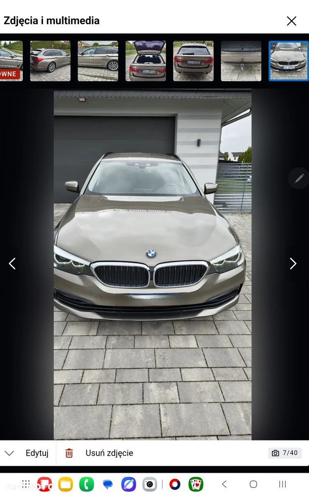BMW Seria 5 520d Luxury Line sport - 7
