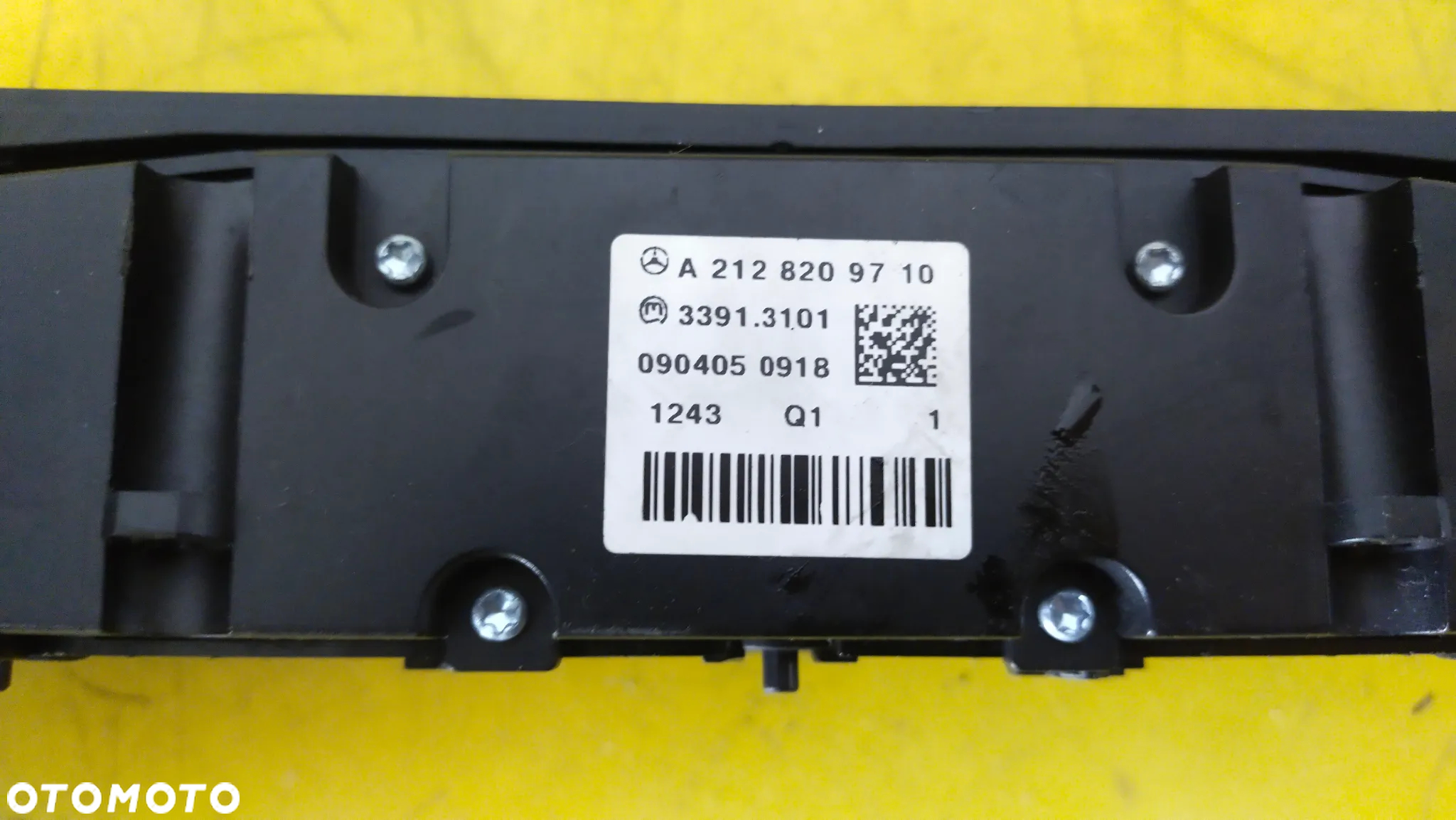 Panel przełącznik foteli Mercedes-Benz OE A2128209710 - 3