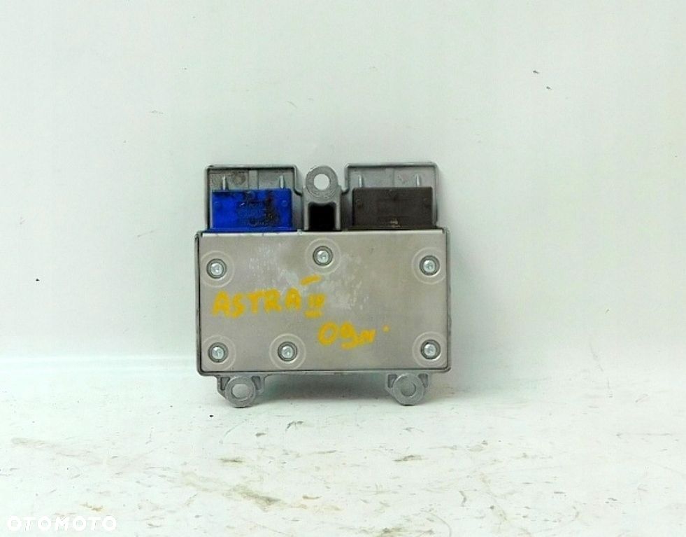 OPEL ASTRA H III 1.4 90KM 09 GTC MODUŁ STEROWNIK AIRBAG PODUSZEK 13288174 - 7