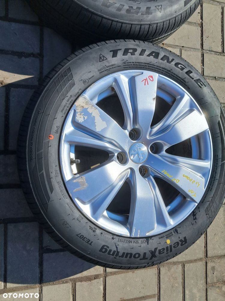 peugeot 2008 i felgi aluminiowe 16" koła lato 195/60r16 9678398177 25r - 4