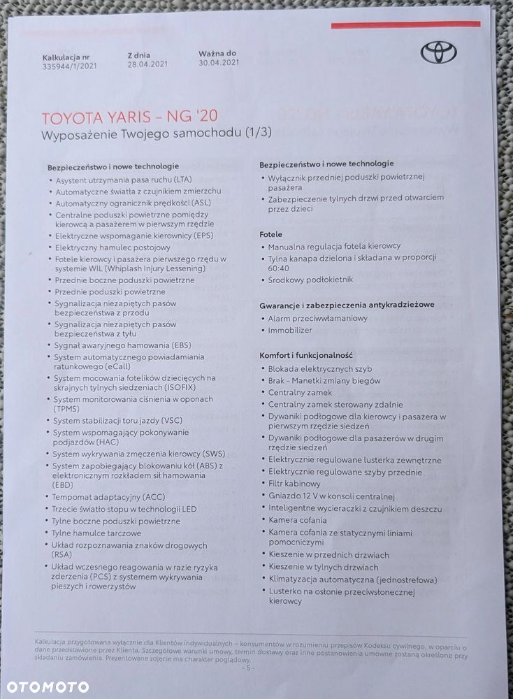Toyota Yaris Hybrid 1.5 Comfort - 14