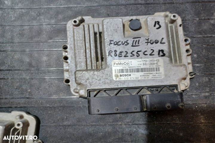 Calculator motor ECU FM5A-12A650-ADB 0261S12874 FM5A-12A650-ADB 0261S - 1