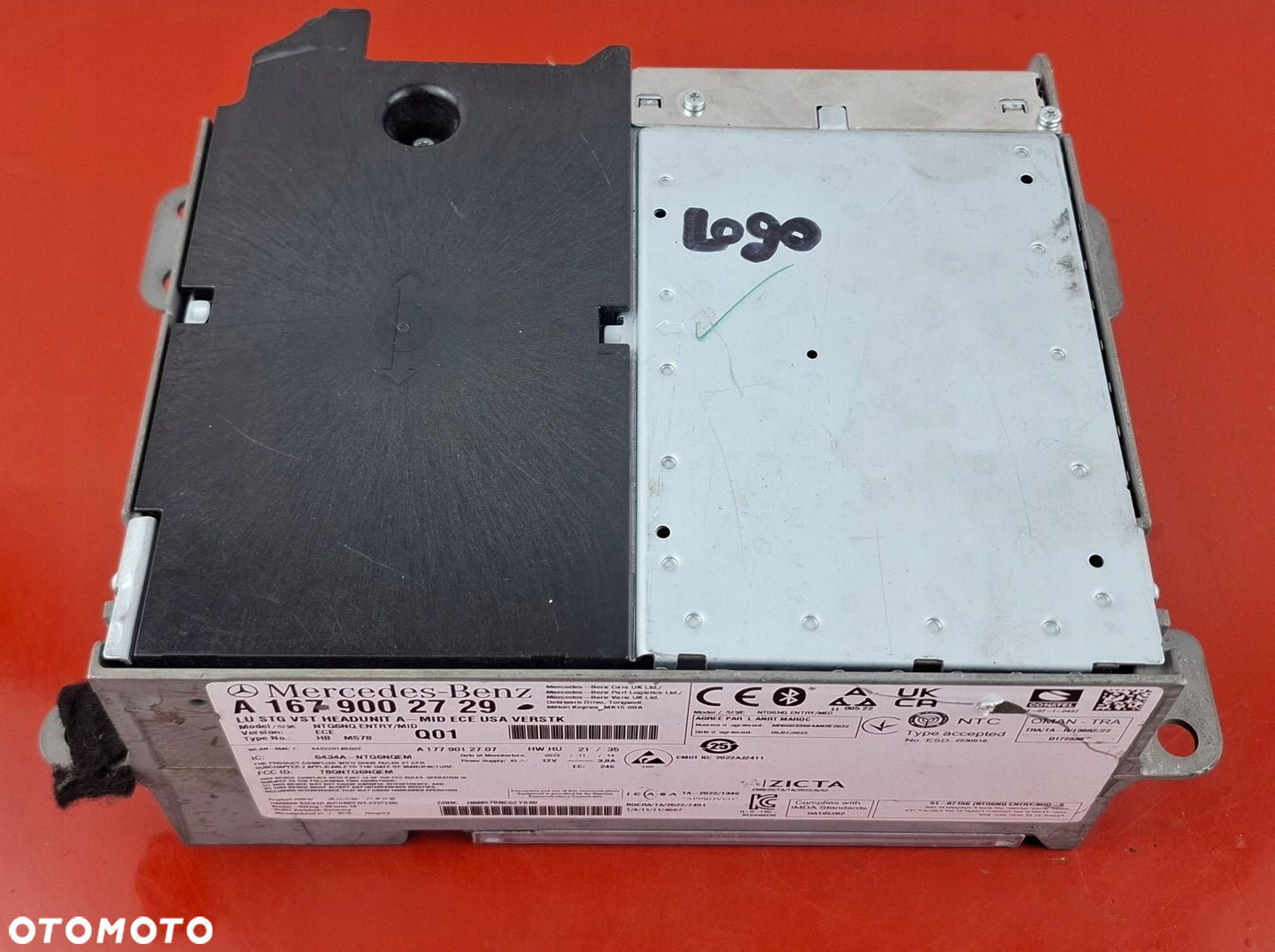Mercedes-Benz Nawigacja Multimedia NTG6 MID ECE USA VERSTK A1679002729 Logo - 3
