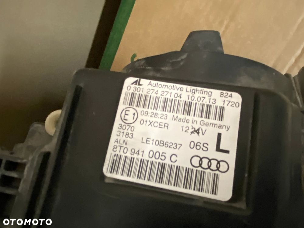 lampy audi a5 8T bi xenon led komplet eu całe - 5