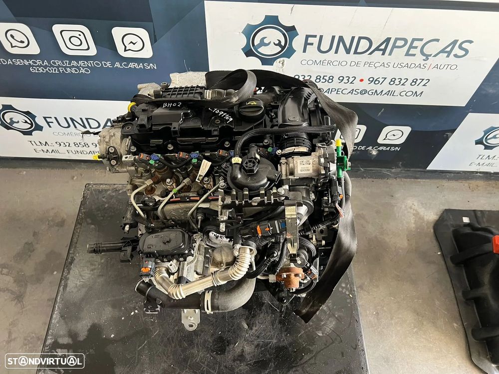 Motor Peugeot 308 1.6 HDi 100Cv Ref: BH02 - 5