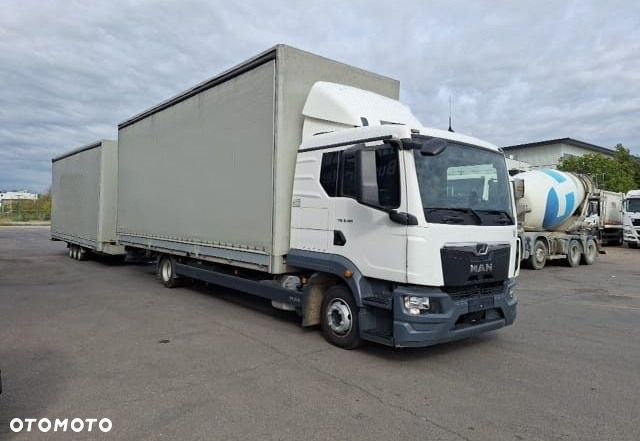 MAN TGL 8.190 4x2 sypialny / 80 tys. km!!! / 2022 / zestaw z przyczepą_249764 - 1