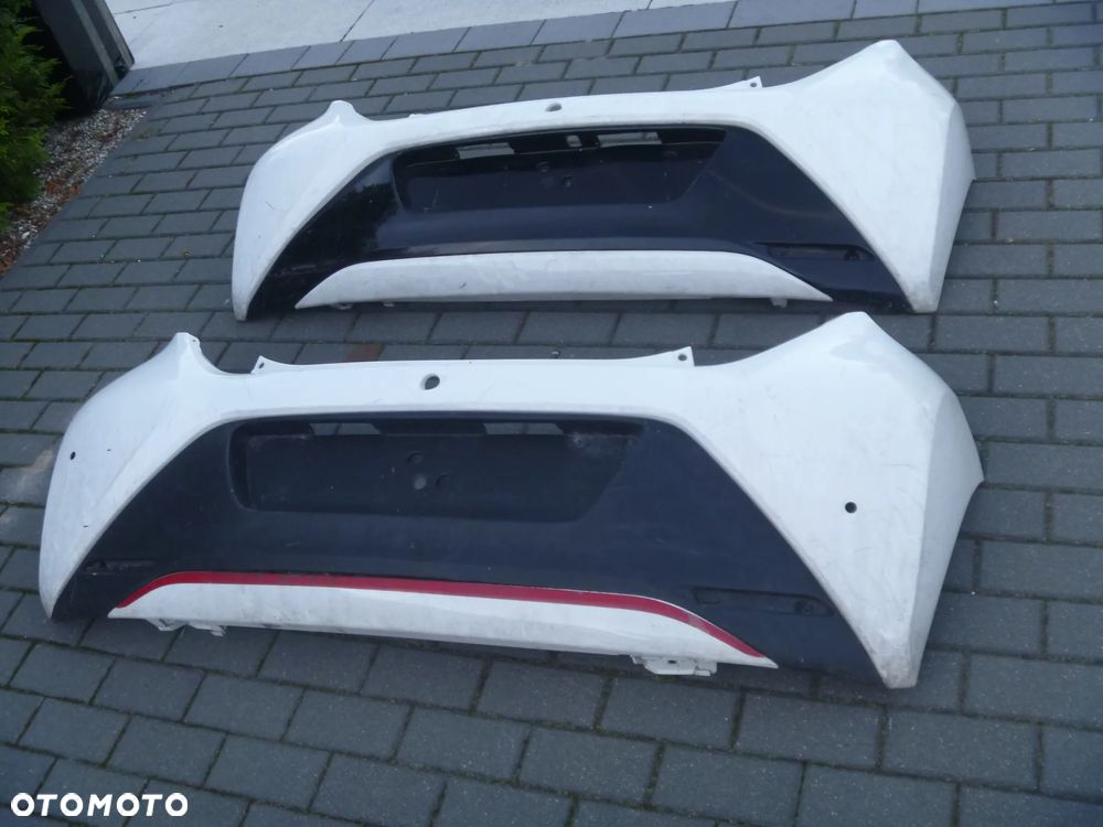 TOYOTA AYGO II ZDERZAK TYLNY ŁADNY - 2