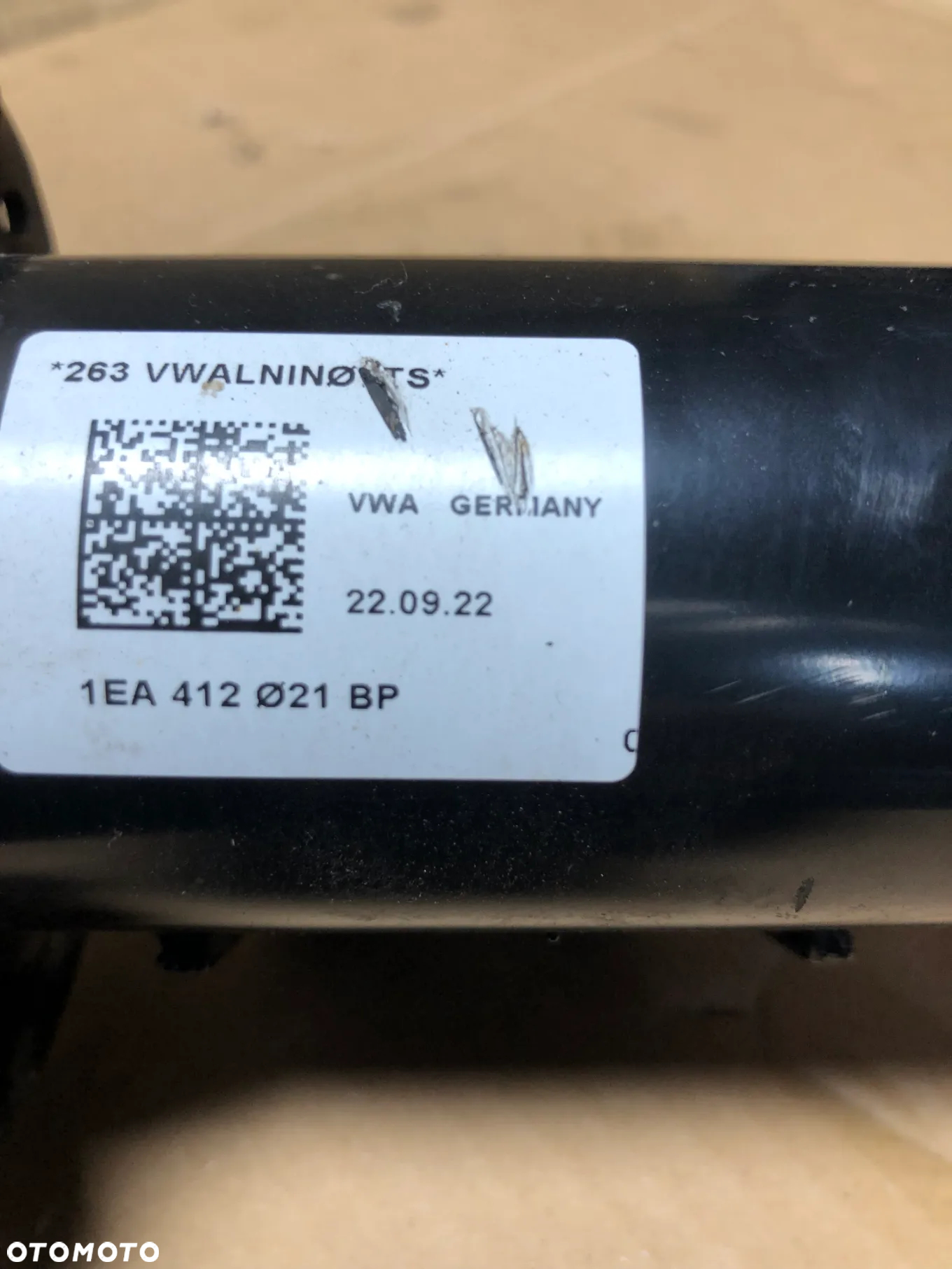 VW ID.4 ENYAQ 23r AMORTYZATOR ZWROTNICA WAHACZ LEWY PRZÓD 1EA412021BP 1EA413023AF   gwa!!! - 2