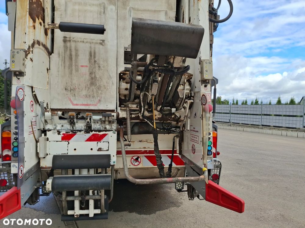Mercedes-Benz Econic 2630 Śmieciarka Euro 6 FAUN Variopress 522 Zoeller 22m3 System MOBA Waga 3 Osie Tylna Oś Skrętna Zawieszenie Pneumatyczne Centralne Smarowanie Zabudowy - 4