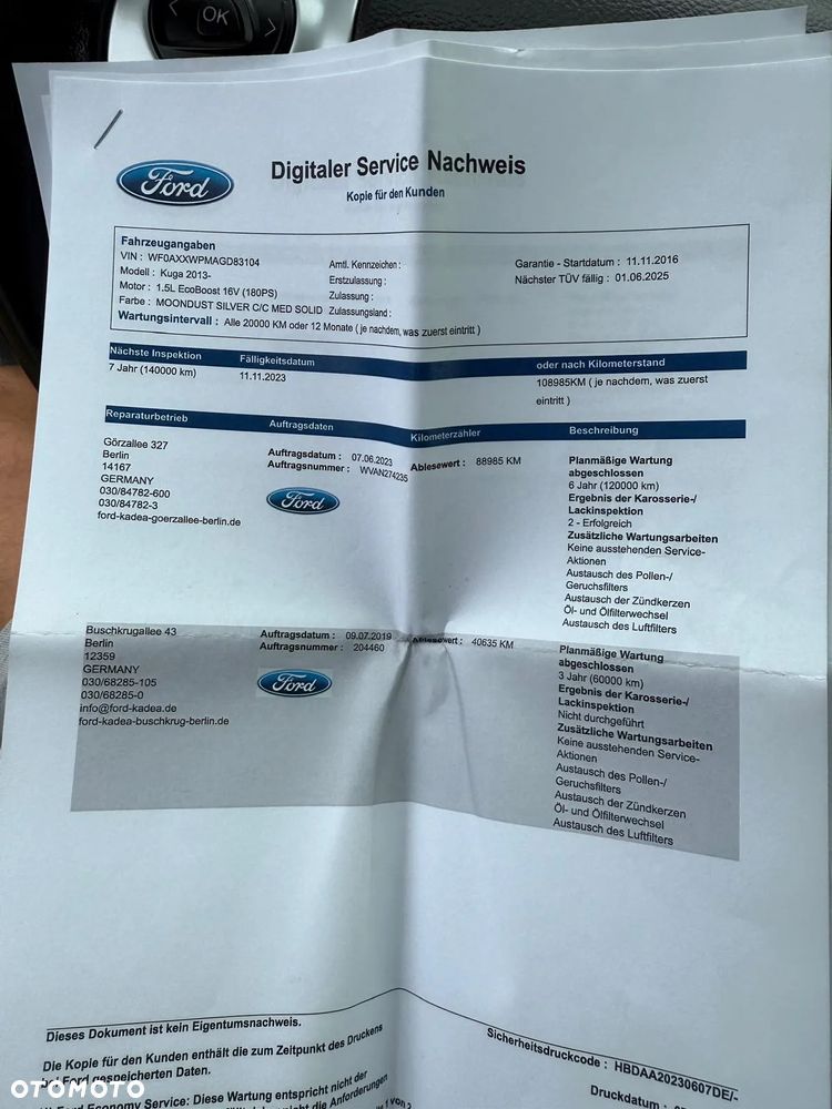 Ford Kuga 1.5 EcoBoost 4x4 Titanium - 15