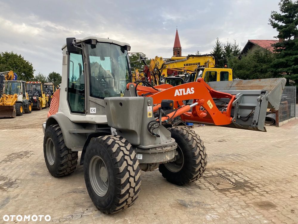 Atlas AR75S, 2014 ROK, WIEŻA OBROTOWA, ŁYŻKA OTWIERANA + WIDŁY, z NIEMIEC, - 12