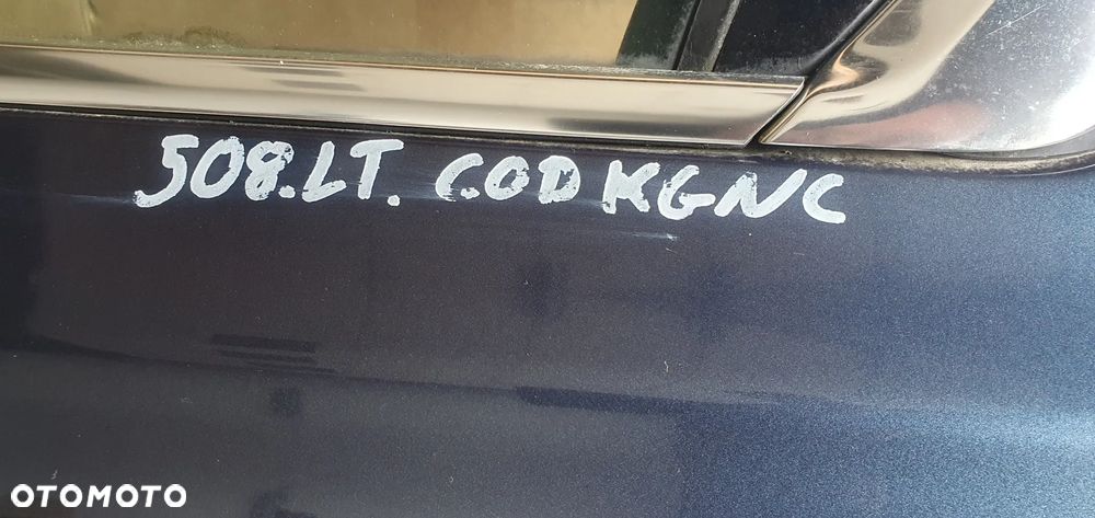Drzwi lewy tył tylne lewe Peugeot 508 I Lift Sedan KGNC - 7