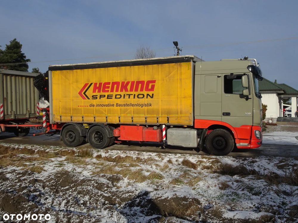 DAF XF 106 460 Euro 5  6x2 Budowlanka HDS Palfinger 26002 składany w Z sprowadzony z Niemiec - 13