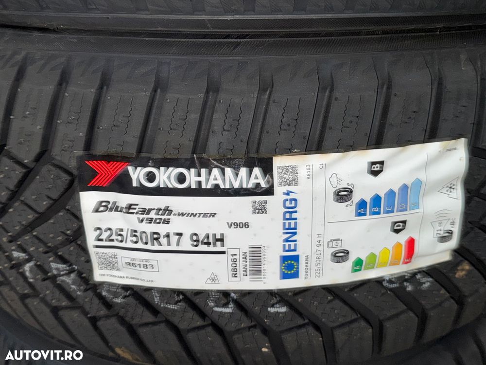 Vând 4 anvelope 225/50/17 Yokohama de iarnă noi - 2