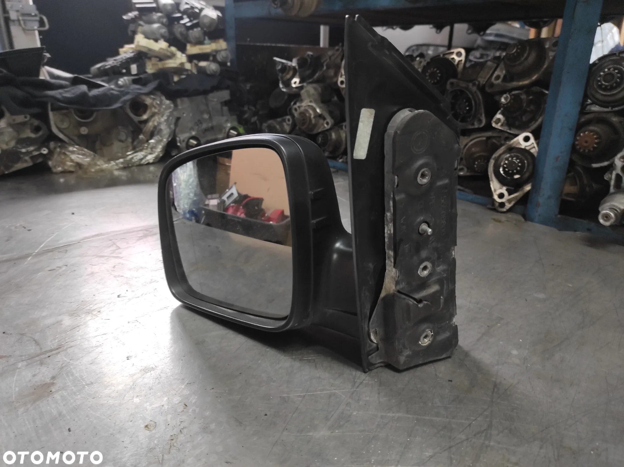 LUSTERKO BOCZNE LEWE VW CADDY 3 ELEKTEYCZNE 5 PIN STRUKTURA EUROPA USZKODZONE WYSYŁKA !!!! - 4