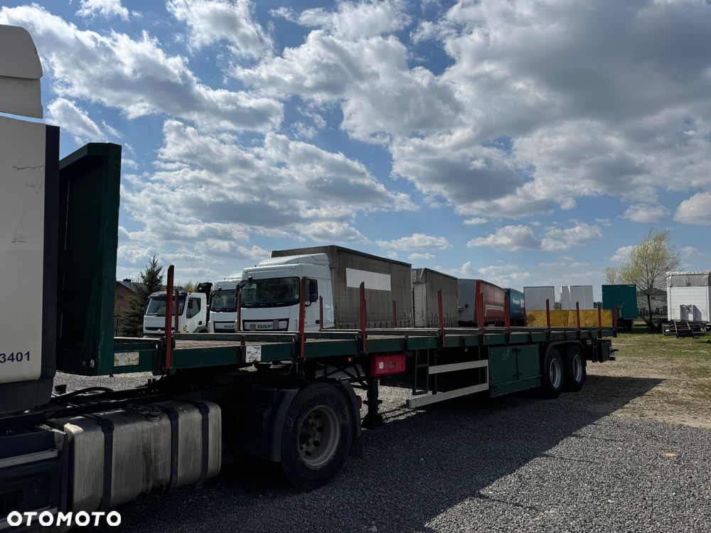 Trailor Naczepa Platforma !! Wzmacniana !! 2 osie !! Stan BDB !! Import France - 10