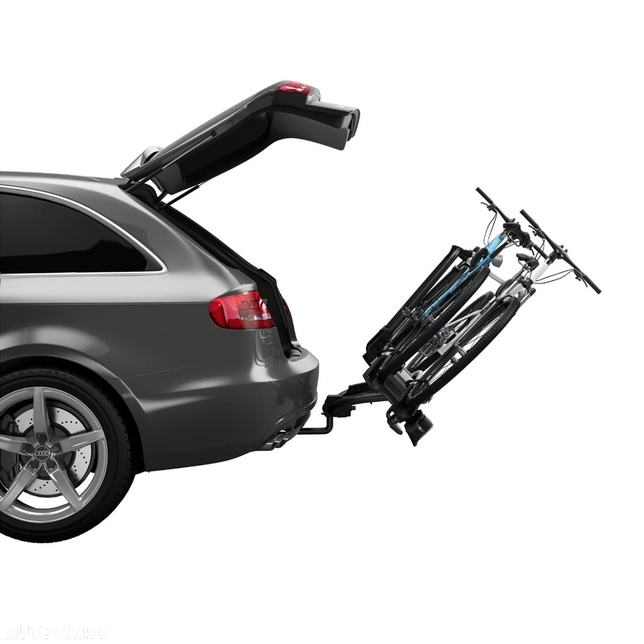 Suport 2  biciclete Thule VeloCompact 924001 cu prindere pe carligul de remorcare (13pini) - 5