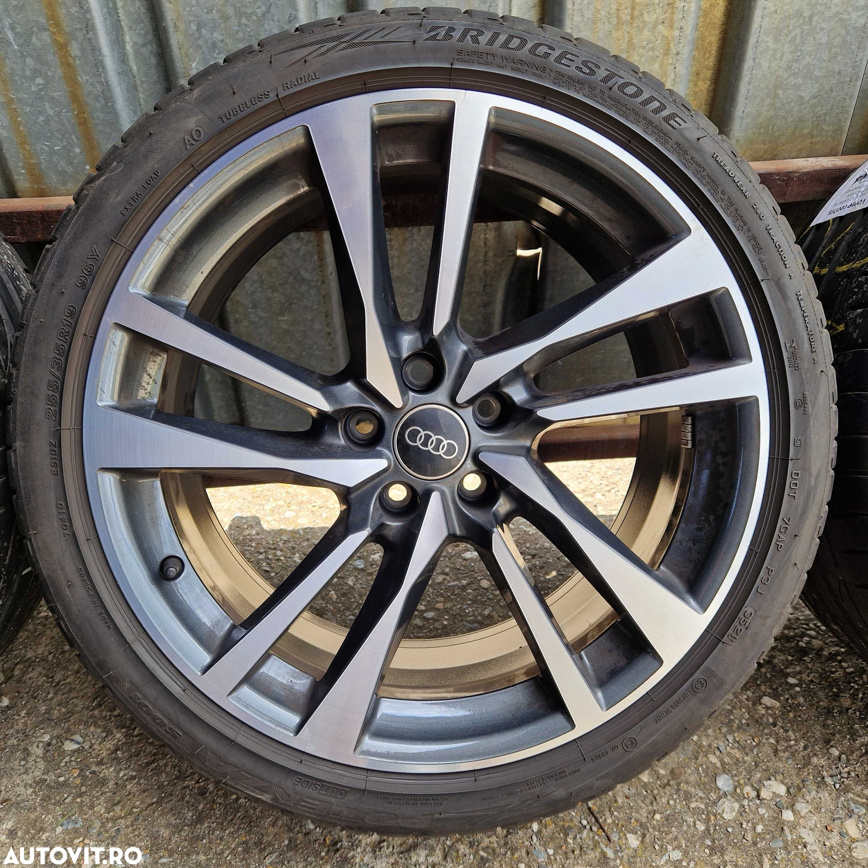 Roti/Jante/Jenti orig. Audi A5 S5 Cabrio 8W | Bridgestone 255/35 R19 - 4