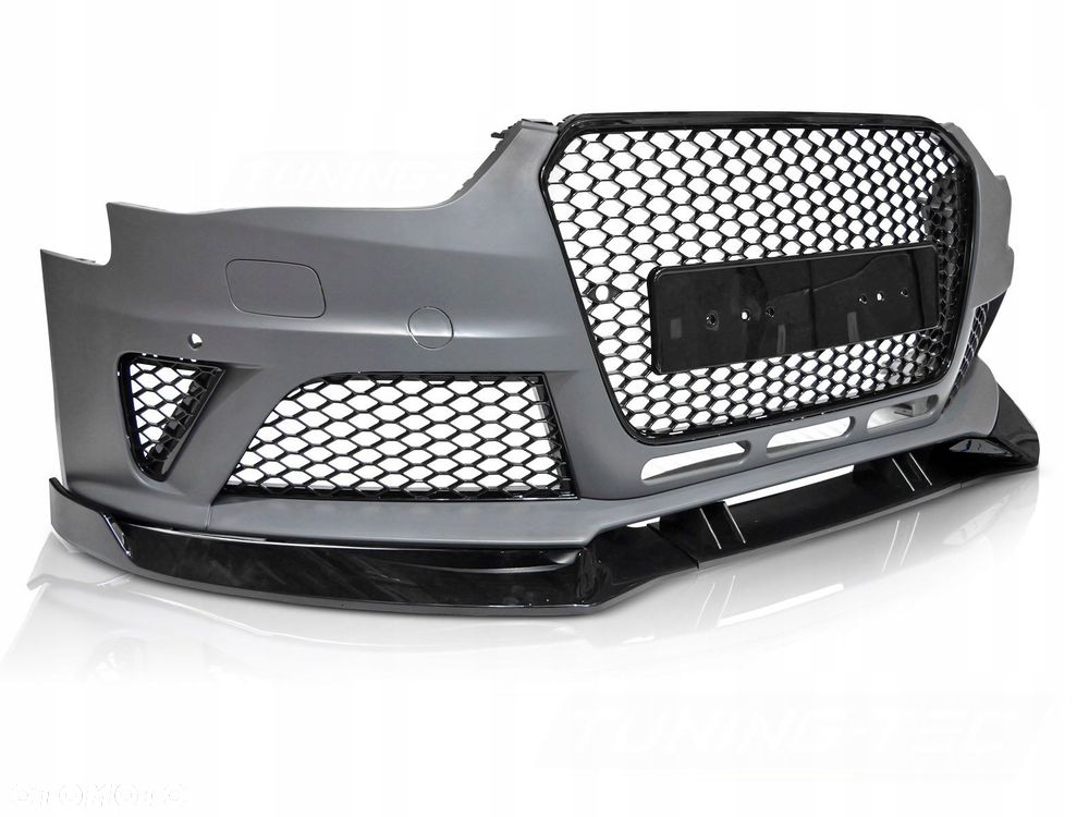Zderzak przod Grill Kratki Tuning R S 4 Line look Audi a4 b8 8k Lift 2011- - 2