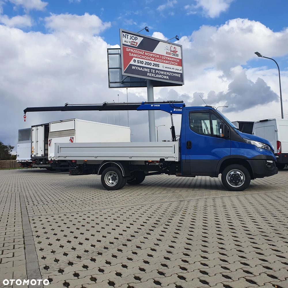 Iveco 35c-50c żuraw HDS, wywrotka, skrzynia, DEMO - 9