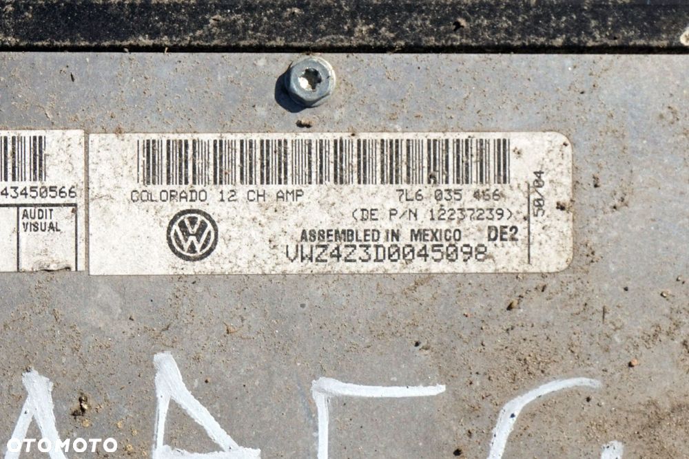 WZMACNIACZ AUDIO FABRYCZNY TOUAREG I 7L 7L6035466 COLORADO VOLKSWAGEN 2002-2010 - 3
