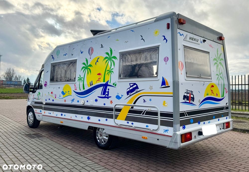 Fiat Ducato Heku kamper półintegra 2,8 - 5