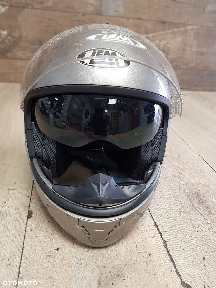 Kask motocyklowy LEM z odpinaną szczęką rozmiar M 57 - 14