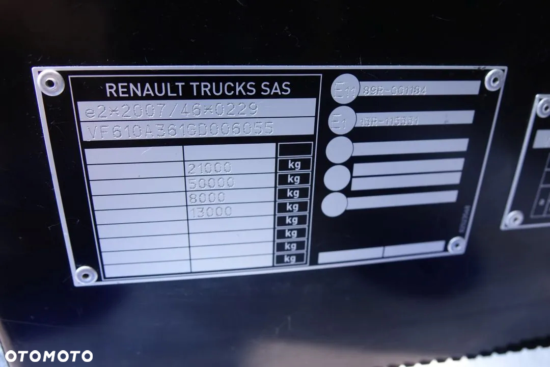 Renault GAMA T520 COMFORT / HIGH EDITION / STANDARD / AUTOMAT / RETARDER / EURO 6 / 2 ZBIORNIKI / LODÓWKA / NAVI - 38