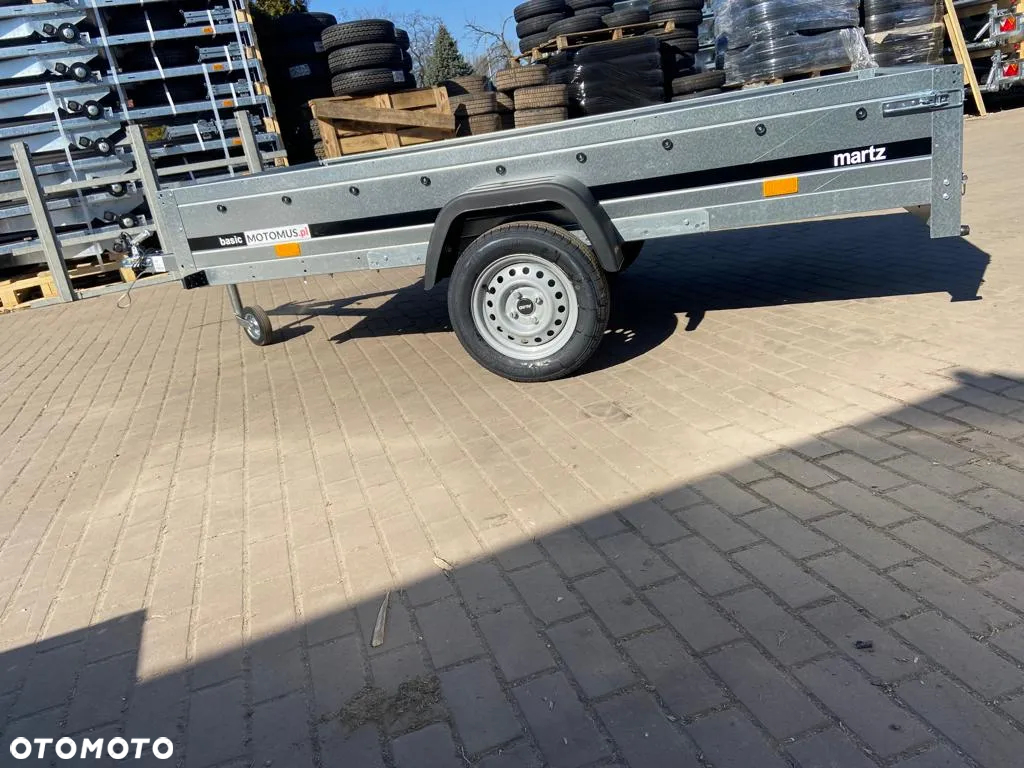 Martz Przyczepa Martz Basic 264 1 oś 264x126x30cm DMC 750 kg dostawa pod dom - 8