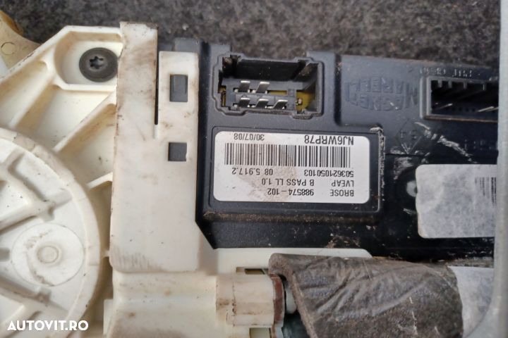 Macara geam fata dreapta electrica 0130822331 974826102 807000002R 80 - 6