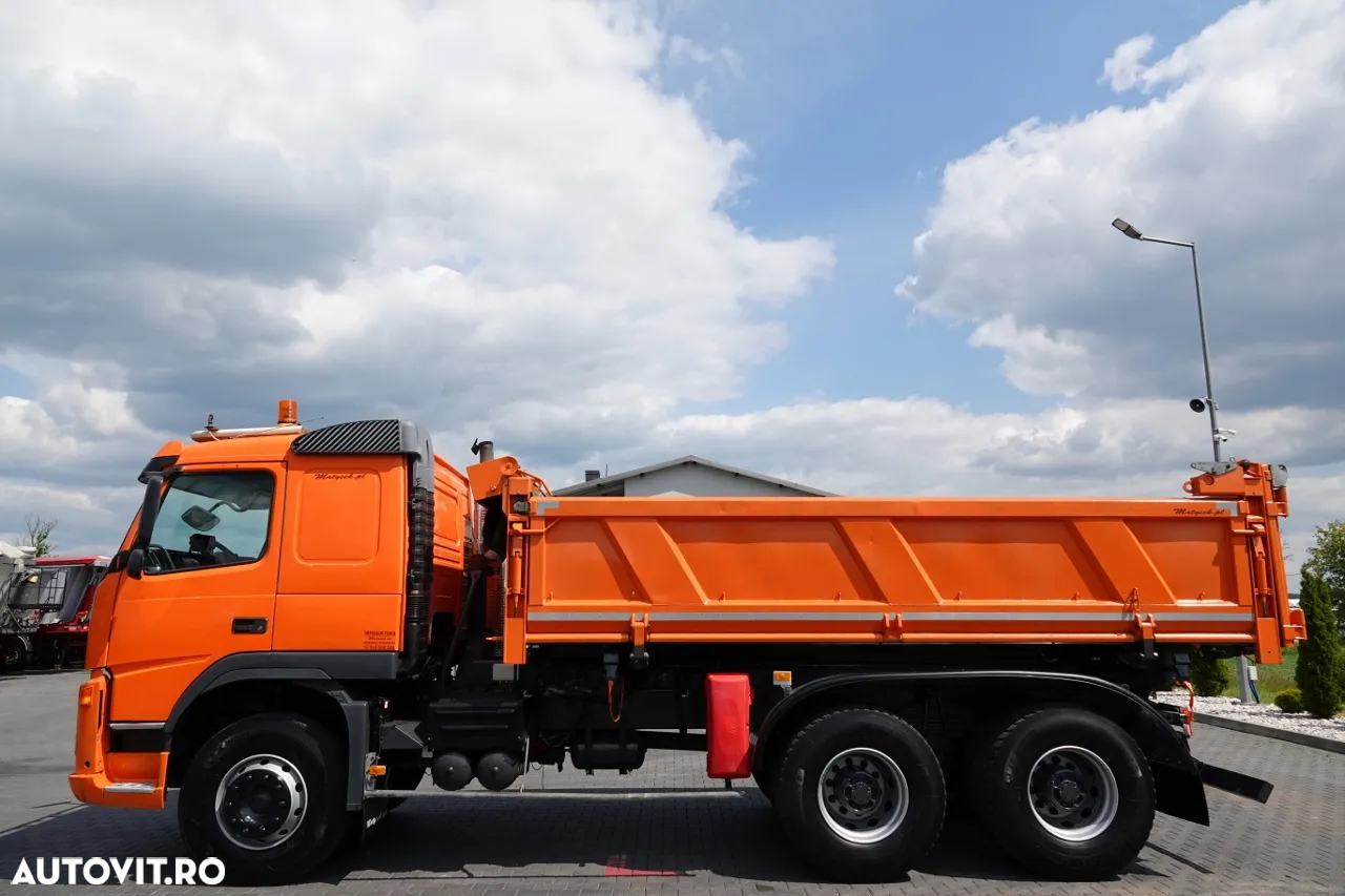 Volvo FM 12.420 / 6x4 / TIPPER / HYDROBLANTA / SPECIAL / CAMION FATA / BORDMATIC / MANUAL / IMPORTAT - 16