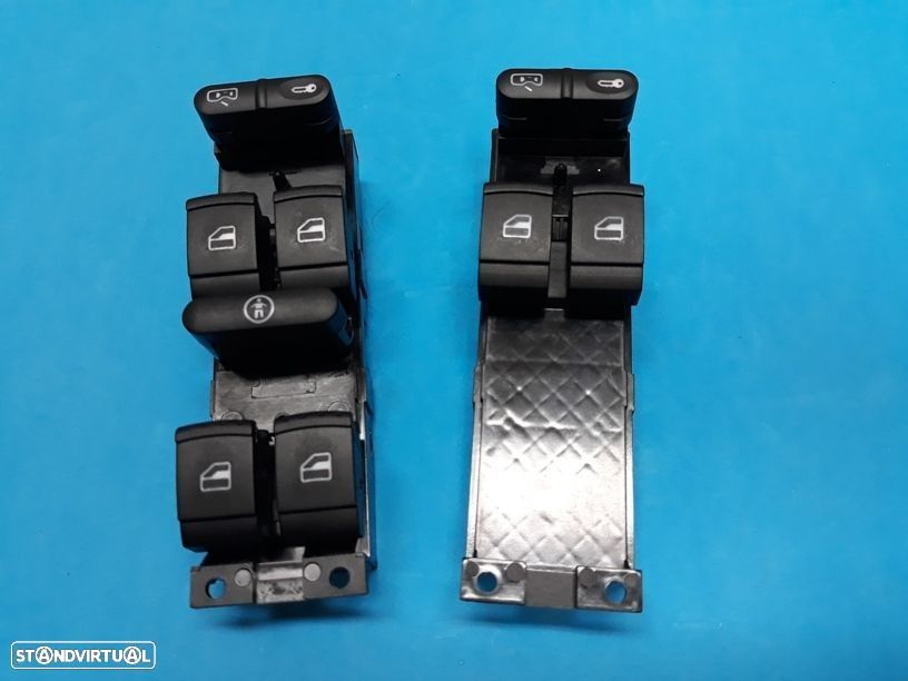 Comando interruptor botão vidros Skoda Fabia  Octavia Seat Leon Toledo  NOVO - 1