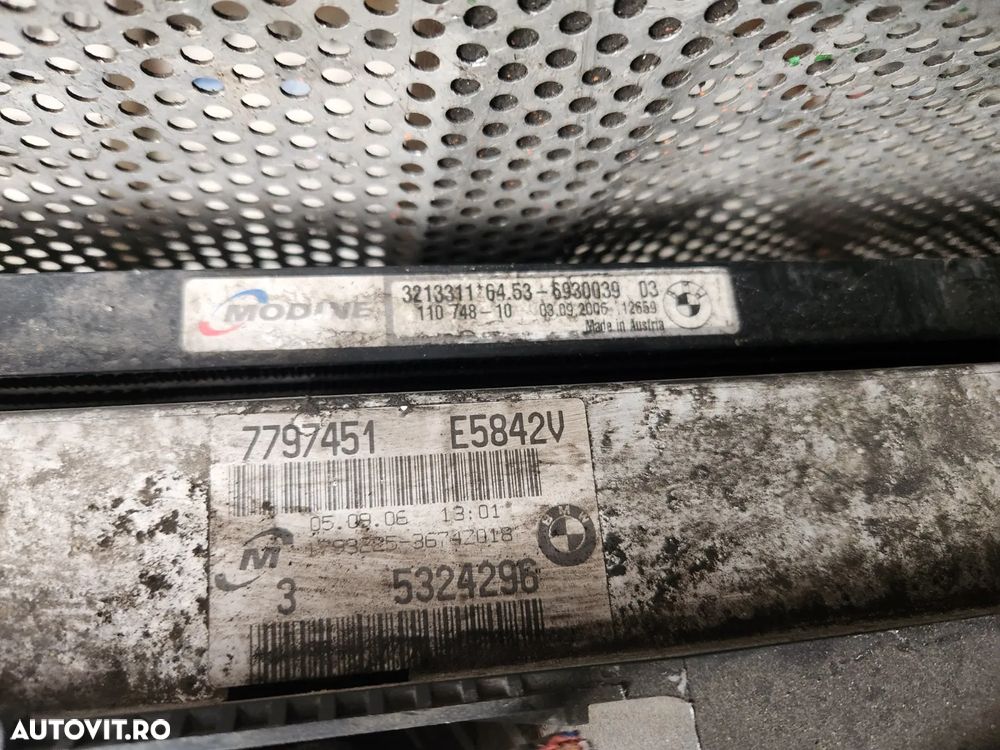 Trager Calandru Fata Complet Cu Radiatoare Radiator Termocupla Armatura Bmw E90 E91 E92 E93 330D 32 - 10