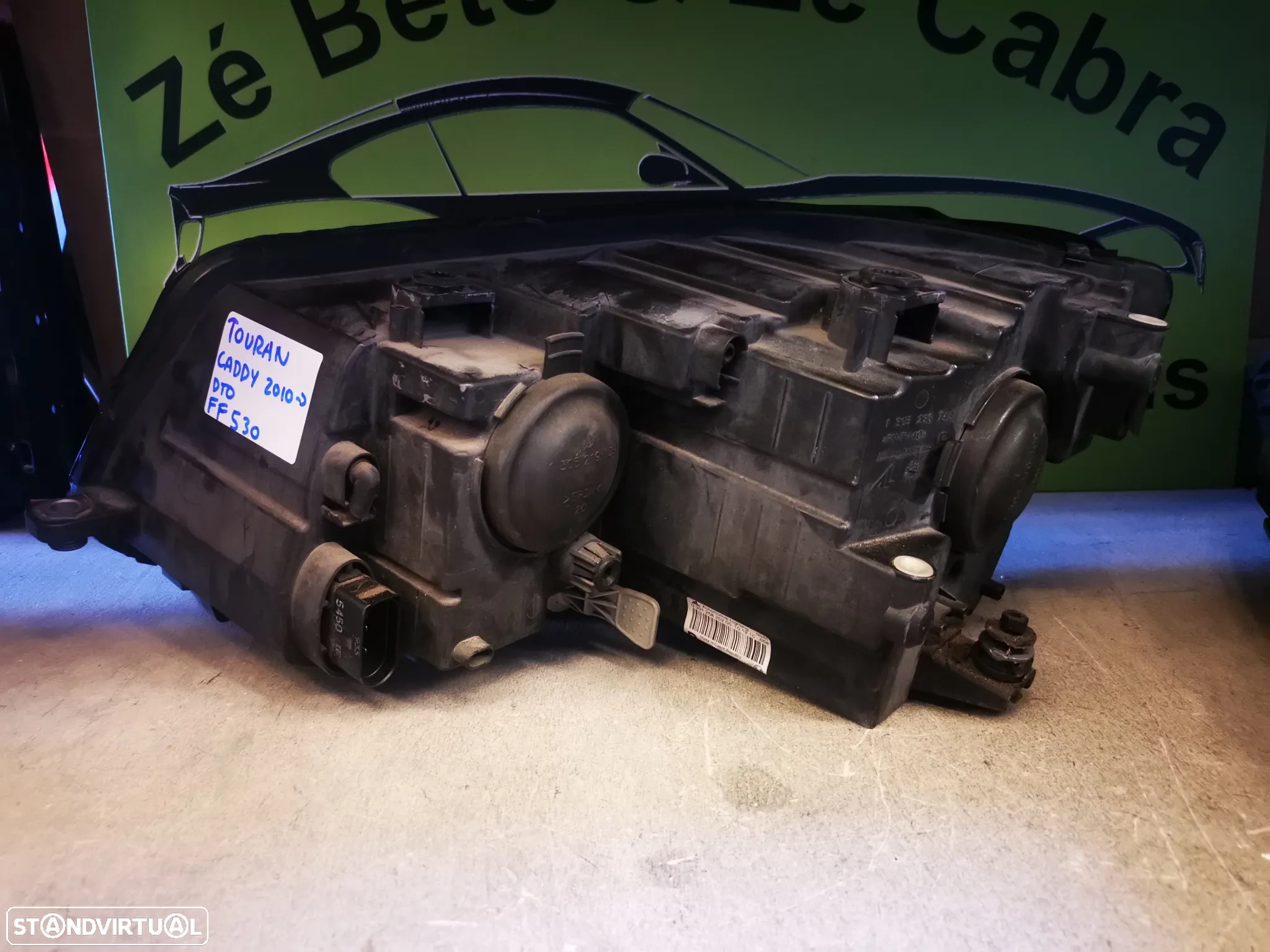 VW TOURAN / CADDY FAROL DIREITO / ESQUERDO - FF530 FF531 - 7