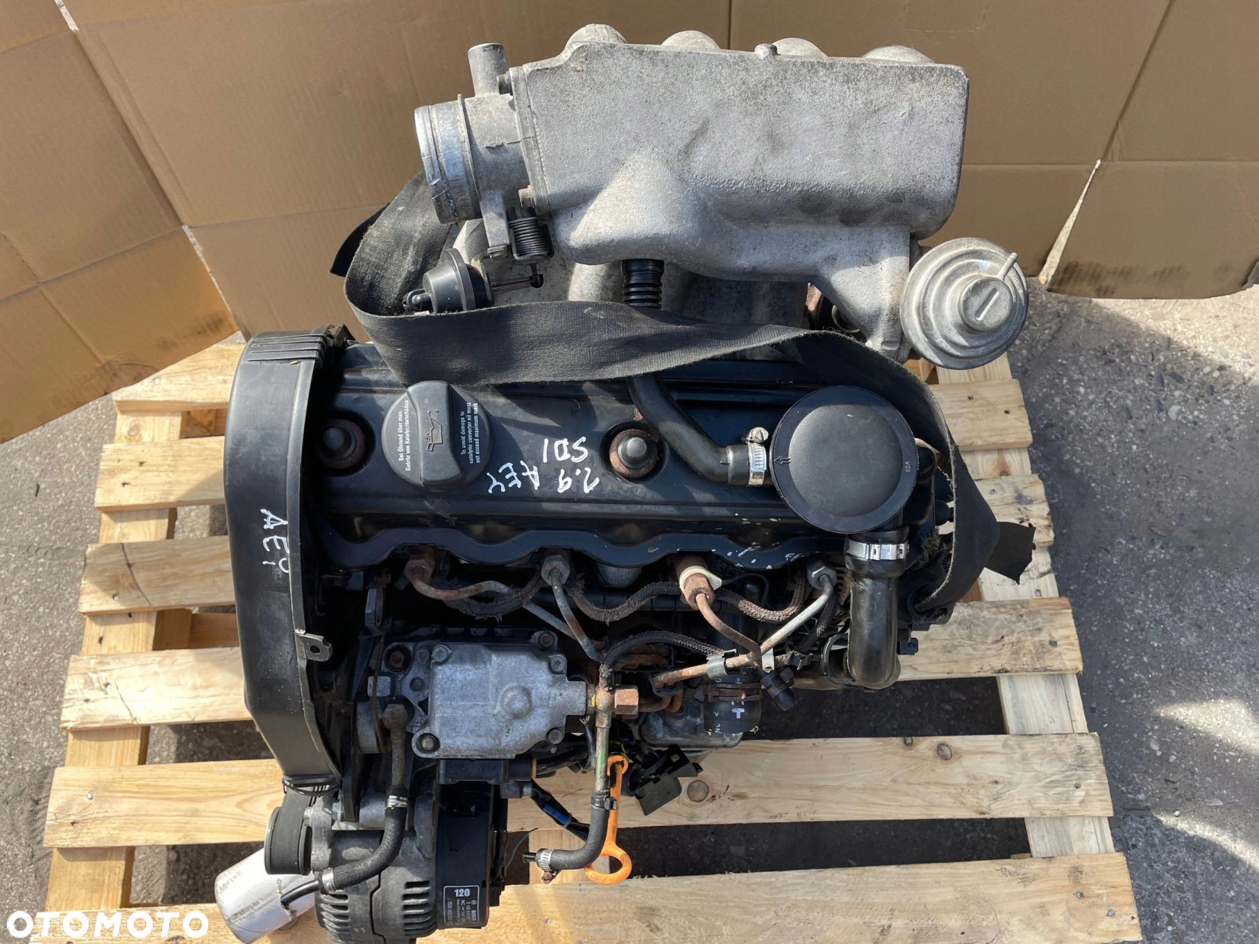 SILNIK KOMPLETNY VW SEAT 1.9 SDI AEY 64KM 140tysKM - 2