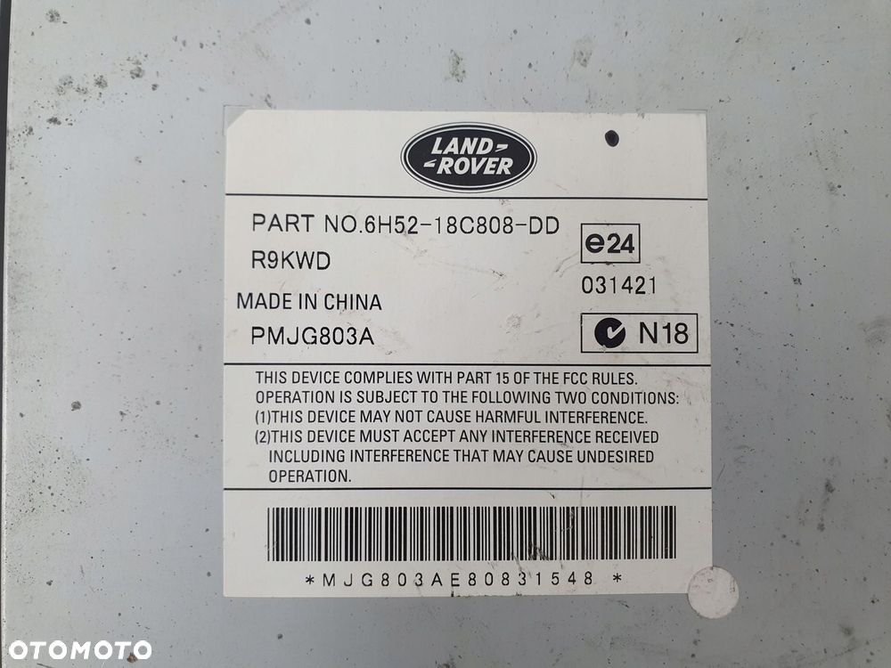 JAGUAR XF X250 X WZMACNIACZ GŁOŚNIKÓW MODUŁ ORYG - 9